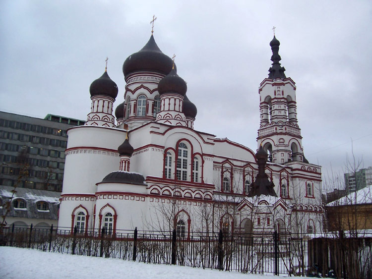 Соколиная Гора. Церковь Димитрия Солунского на Благуше. фасады