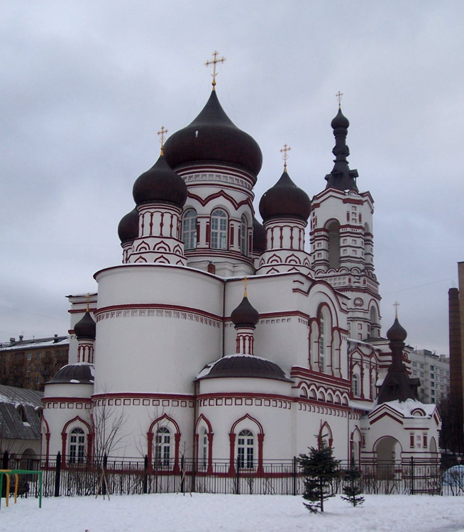 Соколиная Гора. Церковь Димитрия Солунского на Благуше. фасады