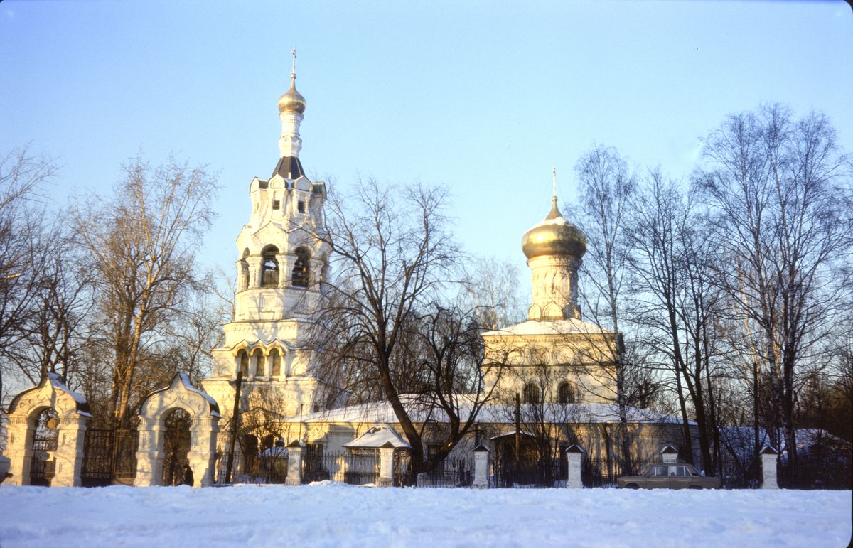 фасады. Церковь Илии Пророка в Черкизове, Преображенское (Восточный административный округ (ВАО), г. Москва)