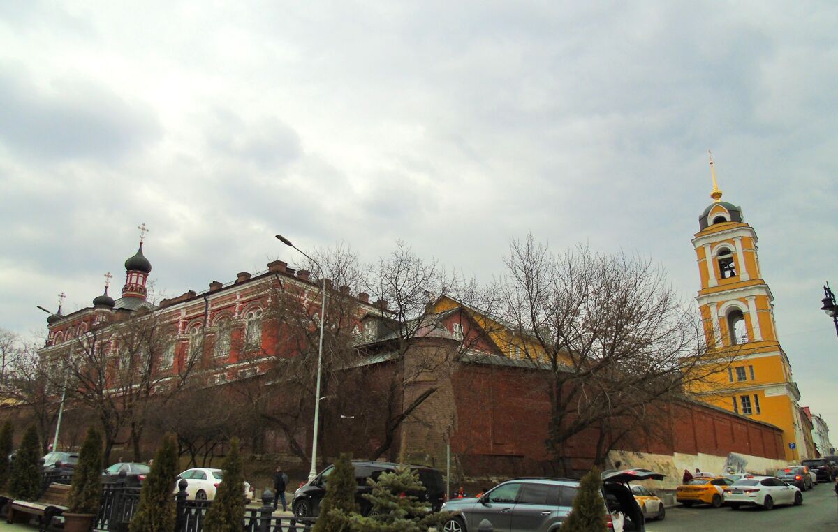 Богородице-Рождественский монастырь, Мещанский (Центральный административный округ (ЦАО), г. Москва). фасады, Общий вид