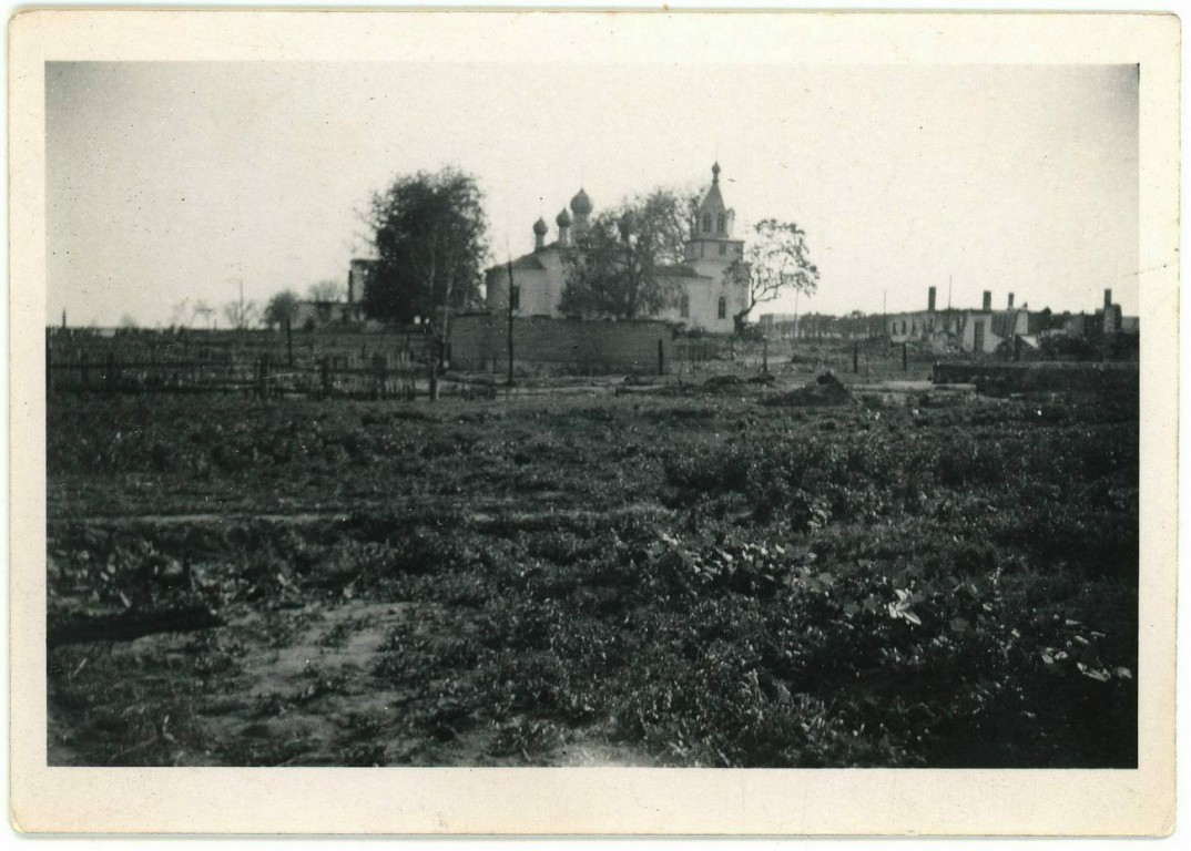 Церковь Троицы Живоначальной, Мир (Кореличский район, Беларусь, Гродненская область). архивная фотография, Фото 1941 г. с аукциона e-bay.de
