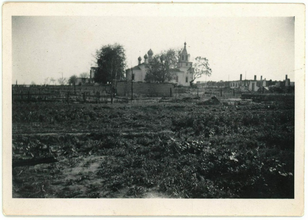 Мир. Церковь Троицы Живоначальной. архивная фотография, Фото 1941 г. с аукциона e-bay.de