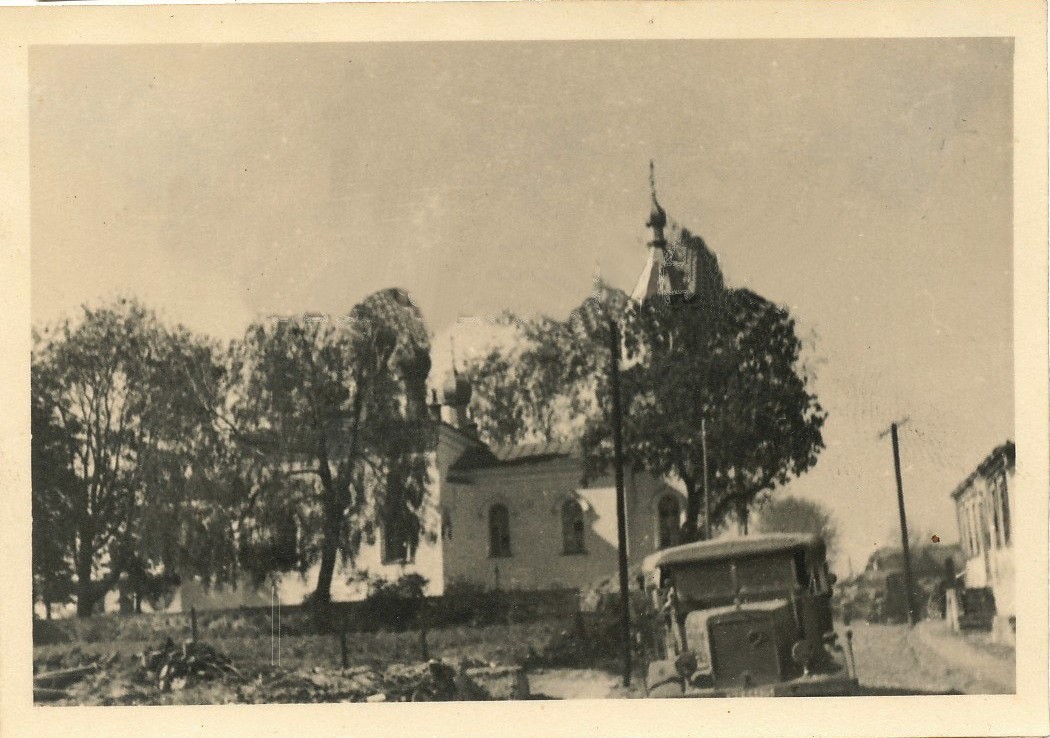 Церковь Троицы Живоначальной, Мир (Кореличский район, Беларусь, Гродненская область). архивная фотография, Фото 1941 г. с аукциона e-bay.de