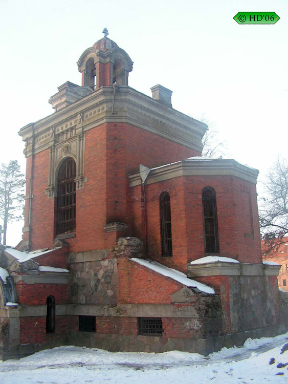 Церковь Николая Чудотворца (усыпальница Святополк-Мирских), Мир (Кореличский район, Беларусь, Гродненская область). фасады