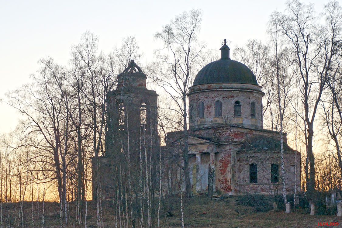 Церковь Покрова Пресвятой Богородицы, Алексеевское (Рамешковский район, Тверская область). фасады