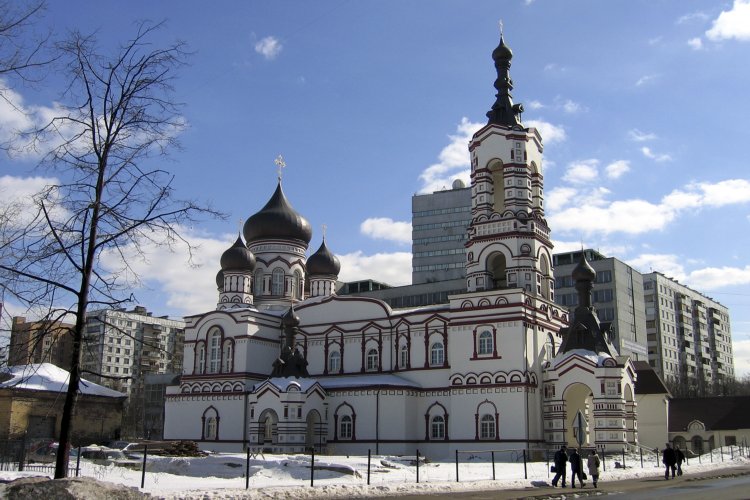 Соколиная Гора. Церковь Димитрия Солунского на Благуше. фасады