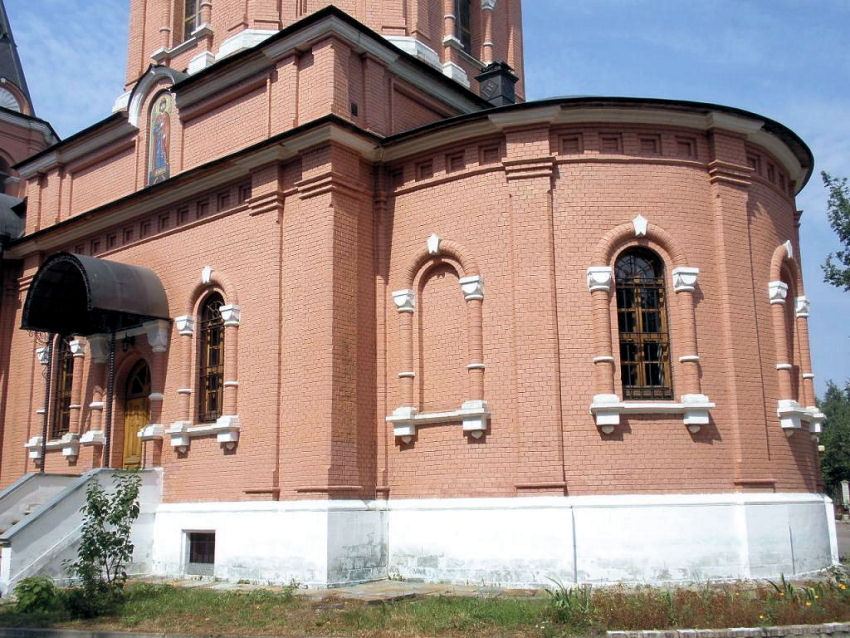 Восточный. Церковь Димитрия Солунского в Восточном. архитектурные детали, Апсида