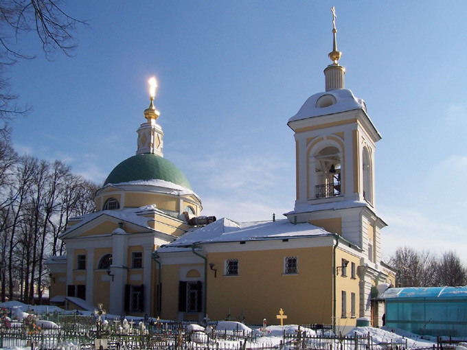 Ивановское. Церковь Рождества Иоанна Предтечи в Ивановском. фасады