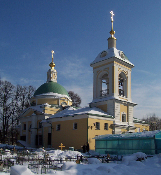 Ивановское. Церковь Рождества Иоанна Предтечи в Ивановском. фасады