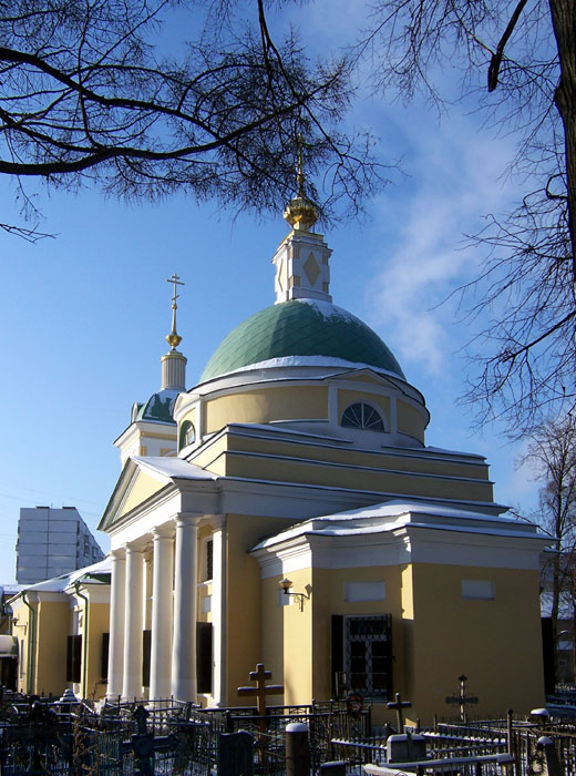 Ивановское. Церковь Рождества Иоанна Предтечи в Ивановском. фасады