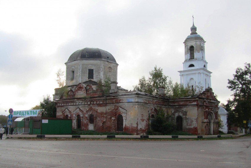 Церковь Троицы Живоначальной, Рамешки (Рамешковский район, Тверская область). фасады, вид с северо-запада
