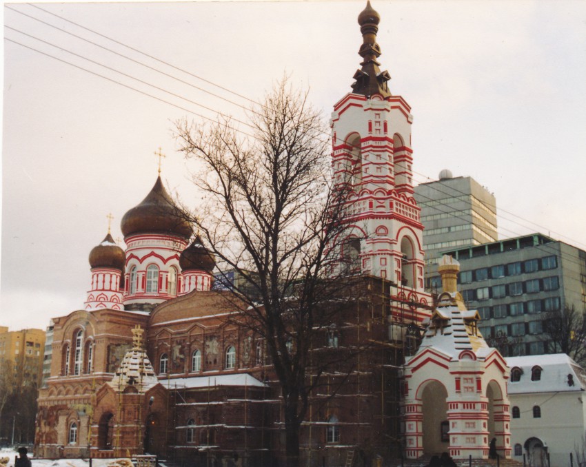 Соколиная Гора. Церковь Димитрия Солунского на Благуше. документальные фотографии