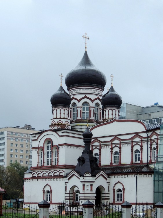 Соколиная Гора. Церковь Димитрия Солунского на Благуше. архитектурные детали