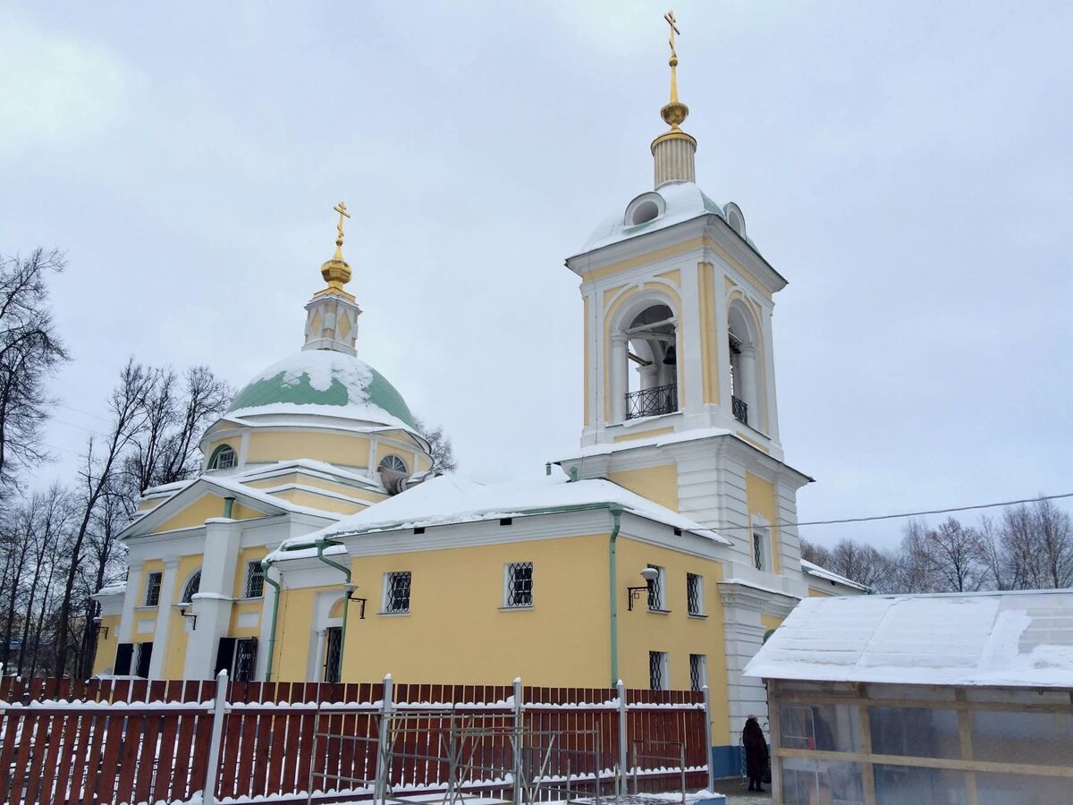 Церковь Рождества Иоанна Предтечи в Ивановском, Ивановское (Восточный административный округ (ВАО), г. Москва). фасады