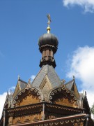 Церковь Тихона Задонского на Ширяевом поле в Сокольниках (новая), Москва. Церковь Тихона Задонского на Ширяевом поле в Сокольниках.<br>, Москва, Восточный административный округ (ВАО), г. Москва