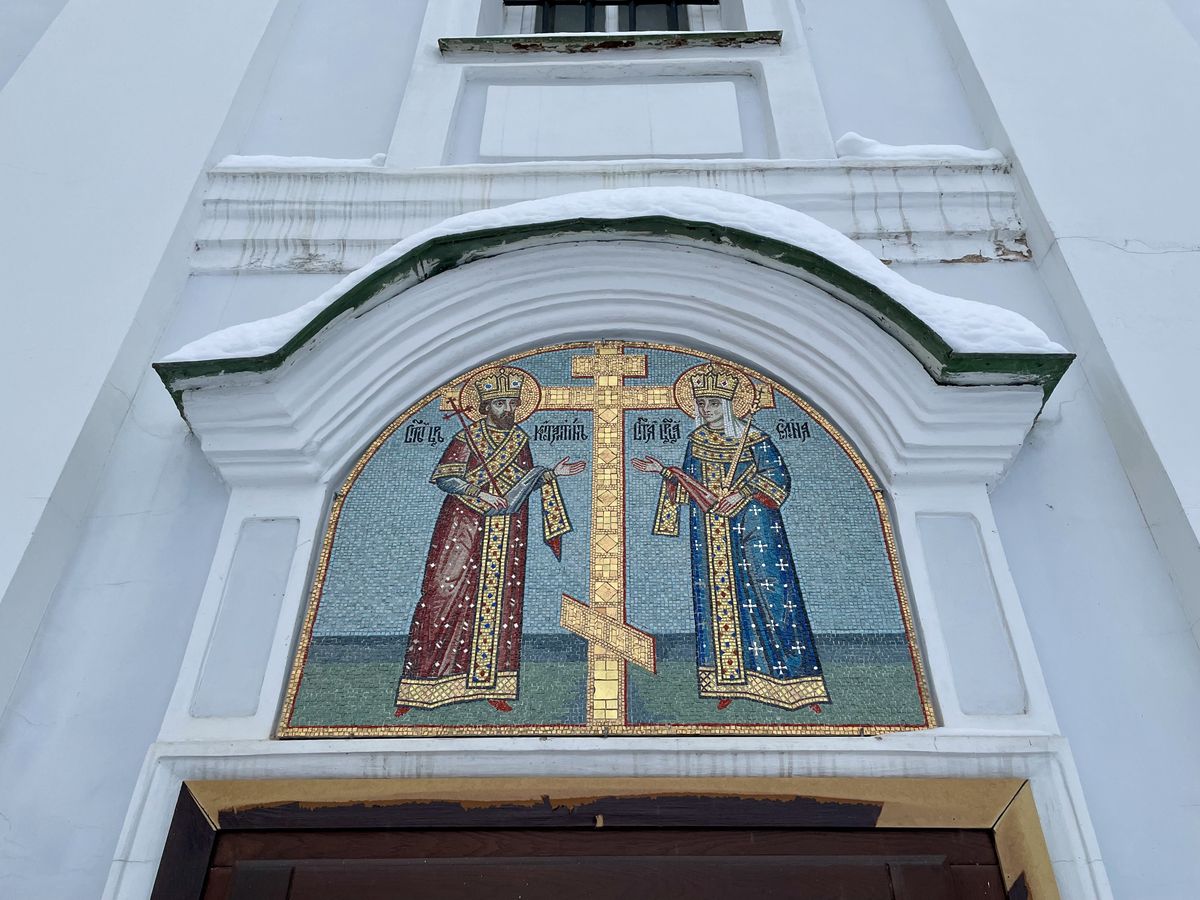 архитектурные детали. Церковь Спаса Всемилостивого в Кусково, Вешняки (Восточный административный округ (ВАО), г. Москва)