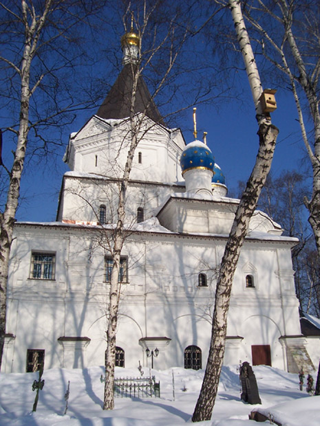 Вешняки. Церковь Успения Пресвятой Богородицы в Вешняках. фасады