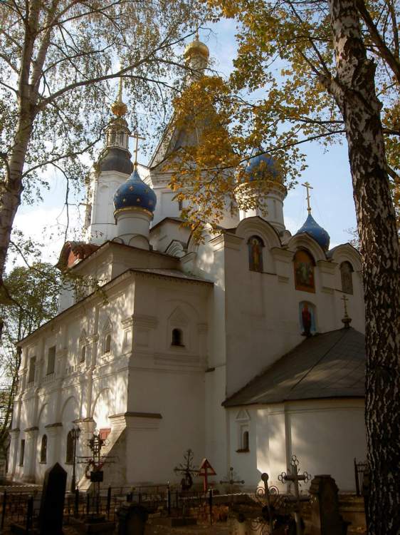 Вешняки. Церковь Успения Пресвятой Богородицы в Вешняках. фасады