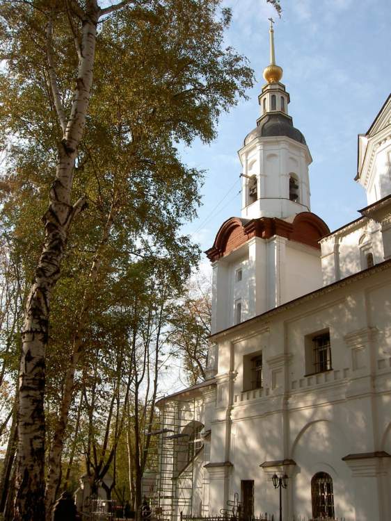 Вешняки. Церковь Успения Пресвятой Богородицы в Вешняках. архитектурные детали