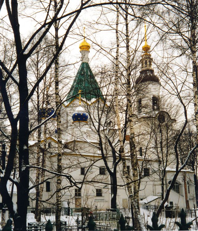 Вешняки. Церковь Успения Пресвятой Богородицы в Вешняках. фасады