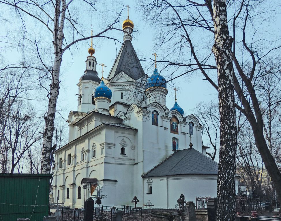 Церковь Успения Пресвятой Богородицы в Вешняках, Вешняки (Восточный административный округ (ВАО), г. Москва). фасады