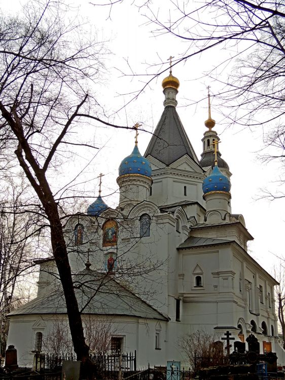 Церковь Успения Пресвятой Богородицы в Вешняках, Вешняки (Восточный административный округ (ВАО), г. Москва). фасады