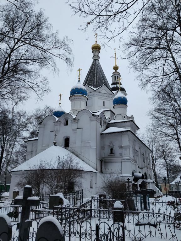 Вешняки. Церковь Успения Пресвятой Богородицы в Вешняках. фасады