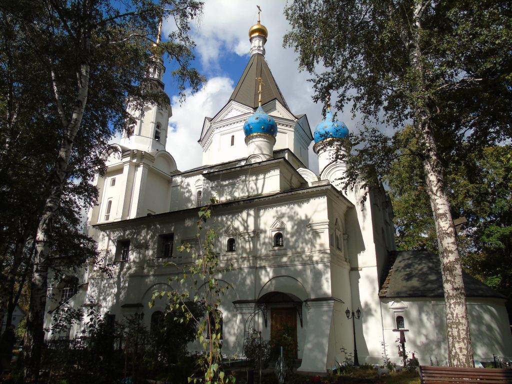 Вешняки. Церковь Успения Пресвятой Богородицы в Вешняках. фасады