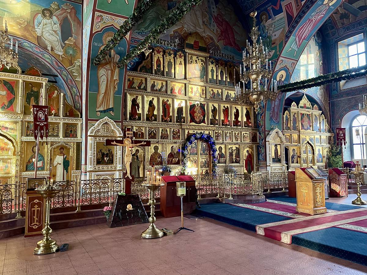 интерьер и убранство. Церковь Воскресения Христова на бывшем Семёновском кладбище, Соколиная Гора (Восточный административный округ (ВАО), г. Москва)