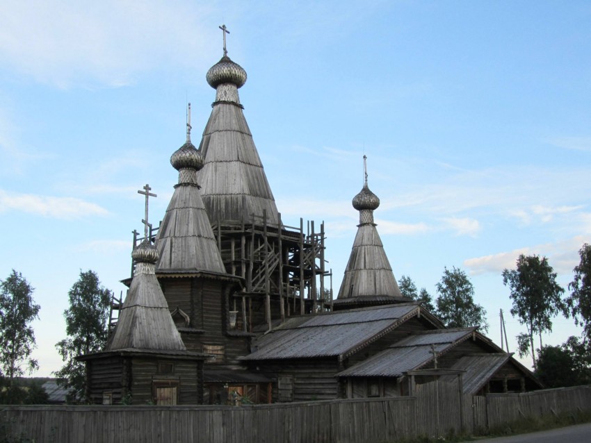 Кемь. Собор Успения Пресвятой Богородицы. фасады, вид с северо-запада