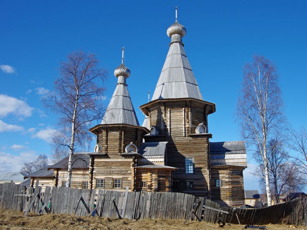 Кемь. Собор Успения Пресвятой Богородицы. фасады, вид с юга