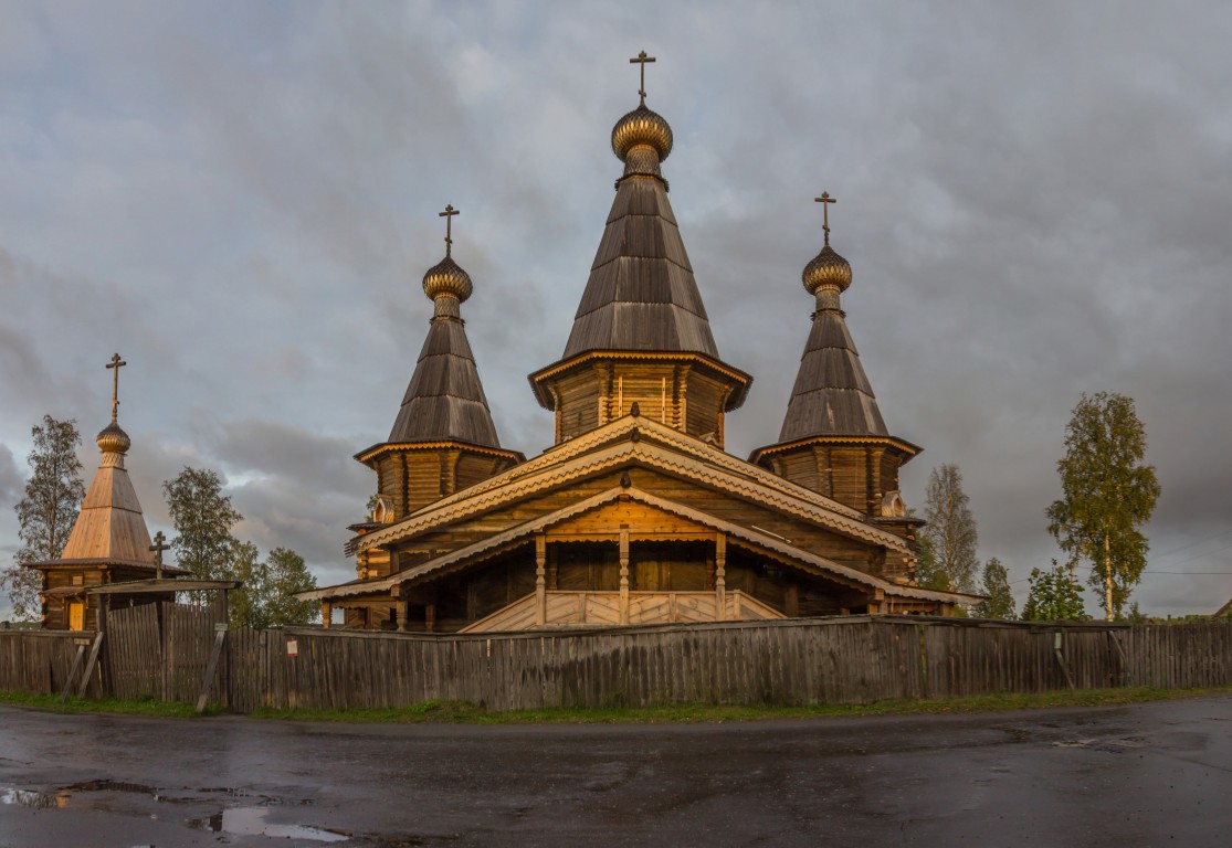 Собор Успения Пресвятой Богородицы, Кемь (Кемский район, Республика Карелия). фасады, Вид с запада