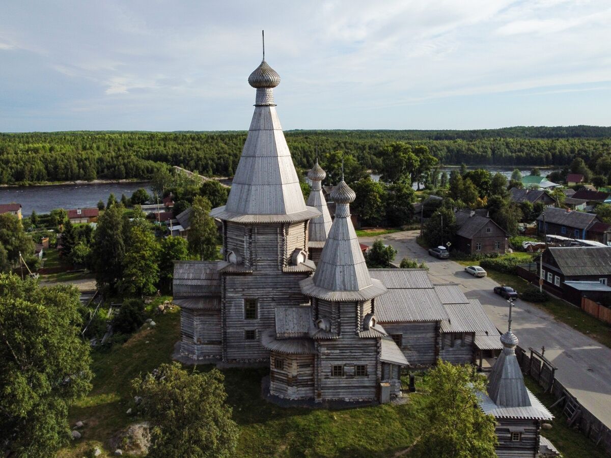 Собор Успения Пресвятой Богородицы, Кемь (Кемский район, Республика Карелия). фасады
