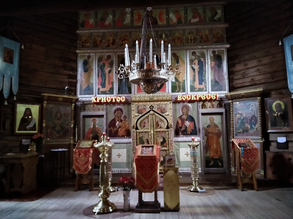 Церковь Благовещения Пресвятой Богородицы в Раеве, Бабушкинский (Северо-Восточный административный округ (СВАО), г. Москва). интерьер и убранство, интерьер (общий вид)
