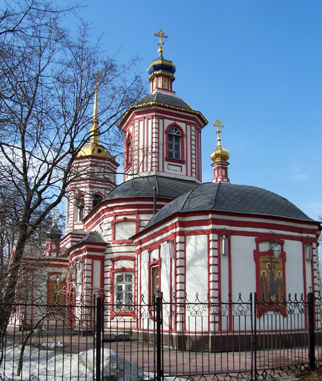 Церковь Воздвижения Креста Господня в Алтуфьеве, Лианозово (Северо-Восточный административный округ (СВАО), г. Москва). фасады