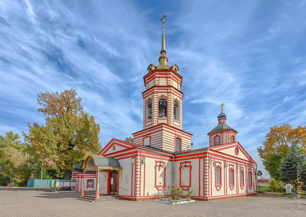 Церковь Воздвижения Креста Господня в Алтуфьеве, Лианозово (Северо-Восточный административный округ (СВАО), г. Москва). фасады, Вид с юго-запада