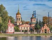 Лианозово. Воздвижения Креста Господня в Алтуфьеве, церковь