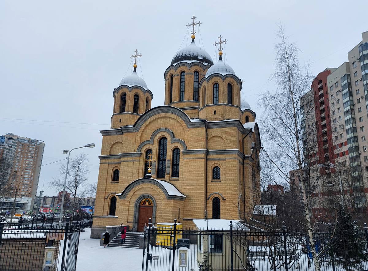 фасады. Церковь Рождества Христова, Невский район (Санкт-Петербург, г. Санкт-Петербург)