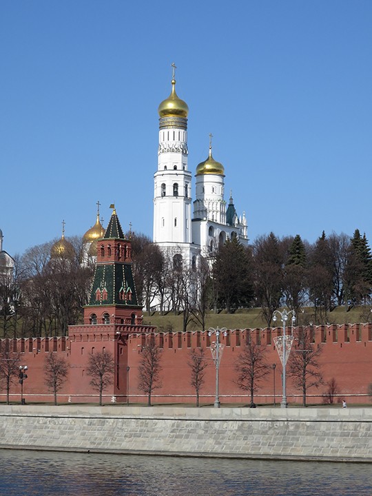 Тверской. Кремль. Церковь Иоанна Лествичника с колокольней 