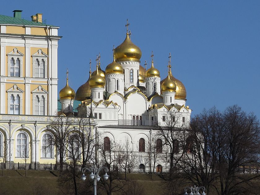 Кремль. Собор Благовещения Пресвятой Богородицы, Тверской (Центральный административный округ (ЦАО), г. Москва). фасады