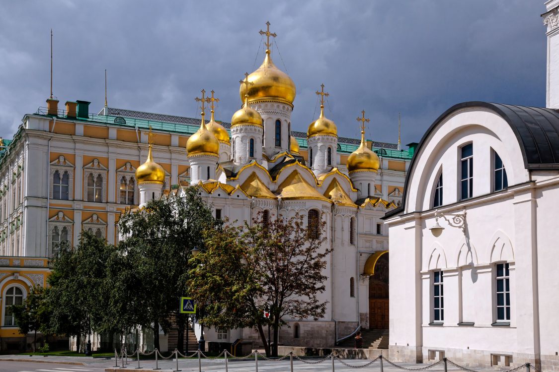 Кремль. Собор Благовещения Пресвятой Богородицы, Тверской (Центральный административный округ (ЦАО), г. Москва). фасады
