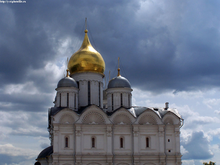 Тверской. Кремль. Собор Михаила Архангела. архитектурные детали