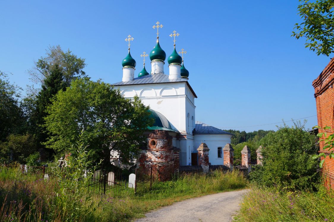 Церковь Троицы Живоначальной, Погребищи (Судогодский район, Владимирская область). фасады, Вид с востока