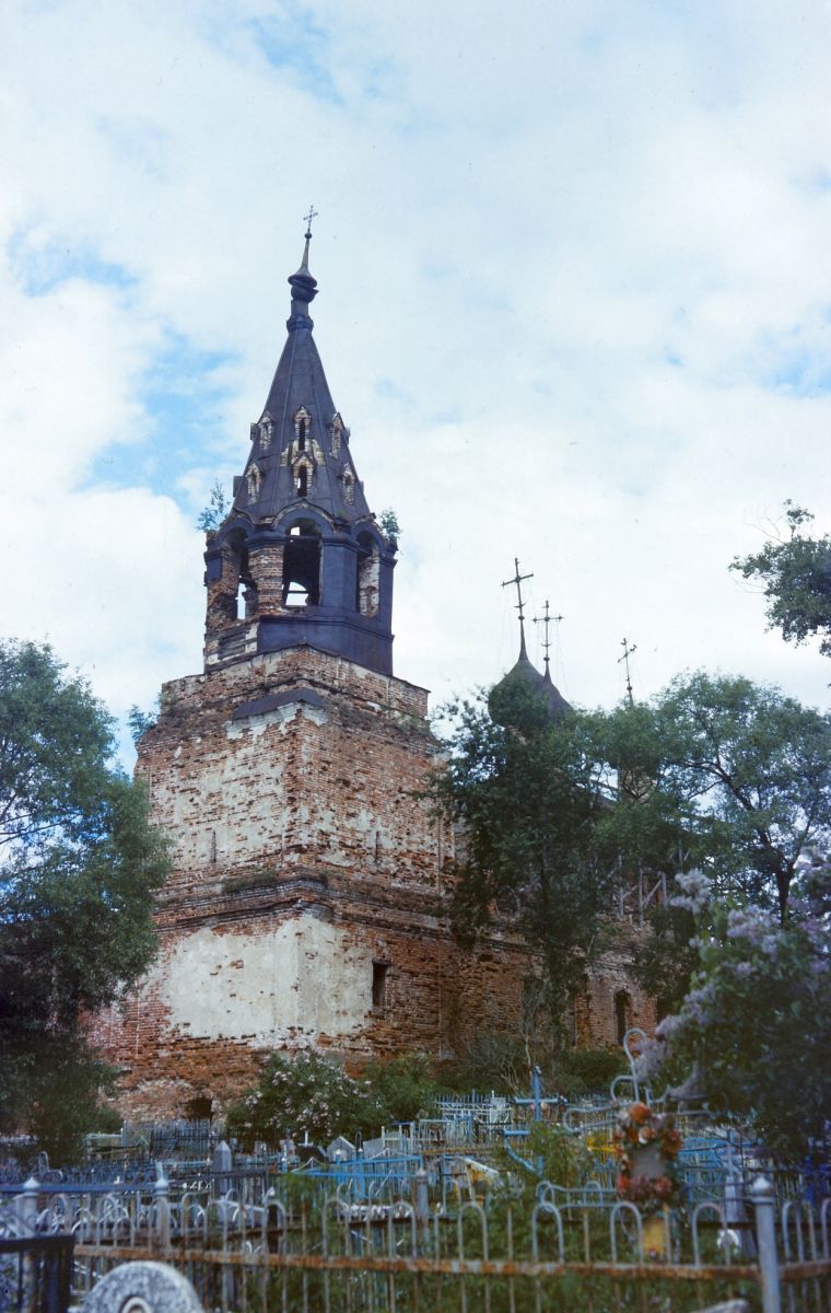 Церковь Троицы Живоначальной, Погребищи (Судогодский район, Владимирская область). фасады
