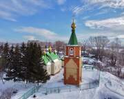 Церковь Всех Святых, в земле Сибирской просиявших в Захламине, Вид с запада<br>, Омск, Омск, город, Омская область