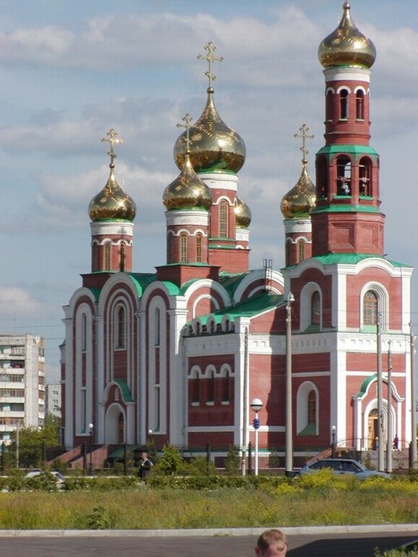 Омск. Кафедральный собор Рождества Христова. фасады