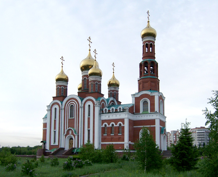 Омск. Кафедральный собор Рождества Христова. фасады