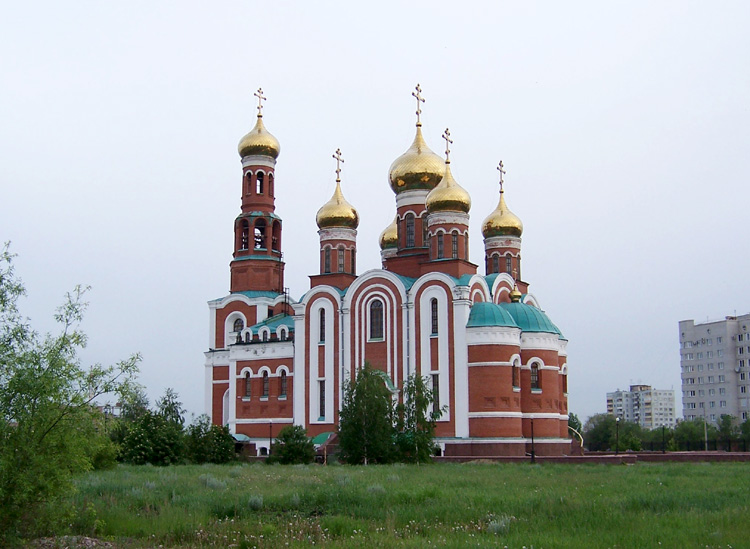 Омск. Кафедральный собор Рождества Христова. фасады