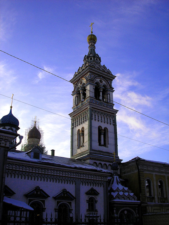 Нижегородский. Церковь Николая Чудотворца на Рогожском кладбище. дополнительная информация, Церковь Николая Чудотворца (колокольня храма) 