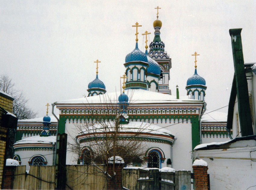 Нижегородский. Церковь Николая Чудотворца на Рогожском кладбище. фасады